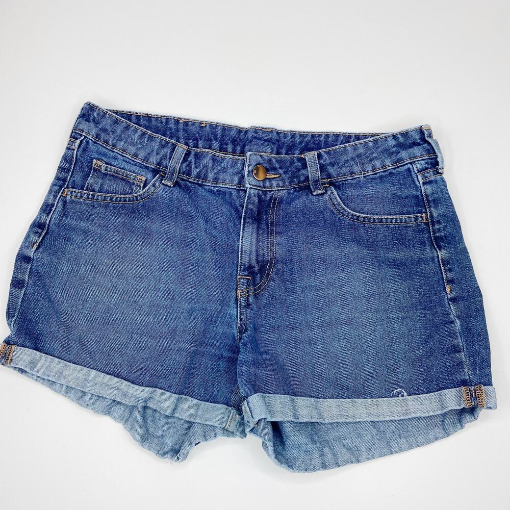 H&M Cut Off Denim Shorts Sz 8
